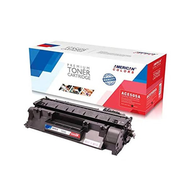 HP 05A Black Compatible LaserJet Toner Cartridge, CE505A