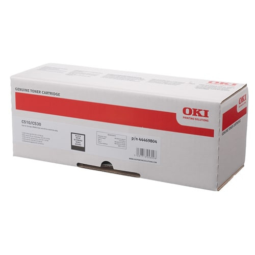 OKI C510, C530, MC561 Black Original Large Capacity Toner Cartridge (5000 Pages)