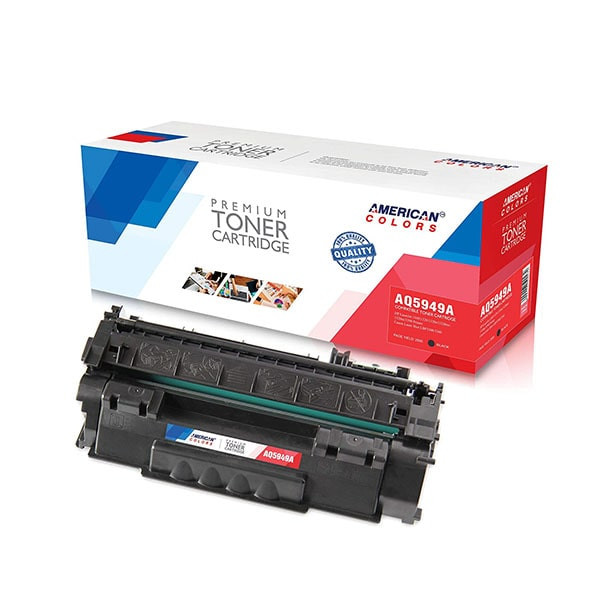 HP 49A Black Compatible LaserJet Toner Cartridge, Q5949A