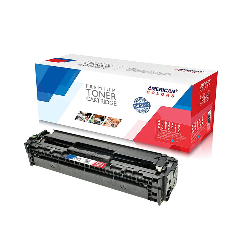 HP 125A Cyan Compatible LaserJet Toner Cartridge, CB541A