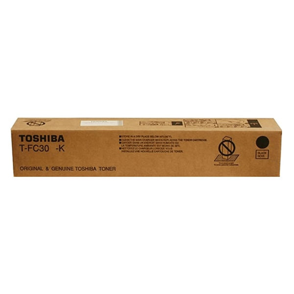 Toshiba TFC30 Black Original Toner Cartridge, T-FC30-K