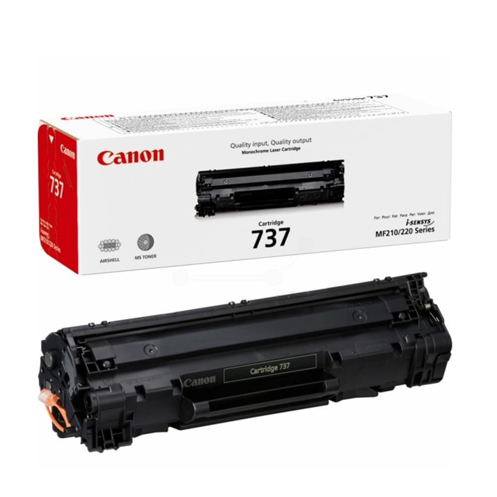 Canon 737 Black Original Toner Cartridge, 9435B002