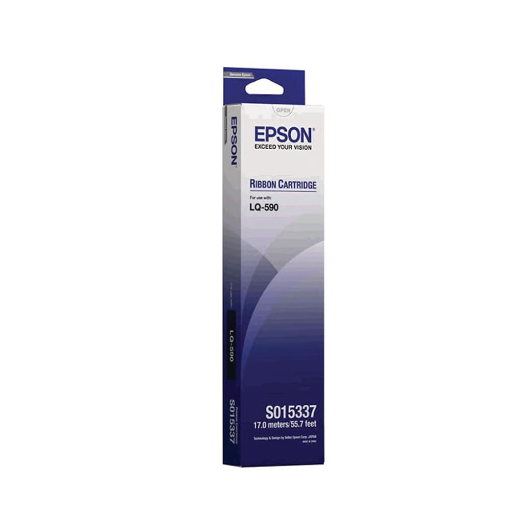 Epson LQ-590 Ribbon Cartridge, S015337