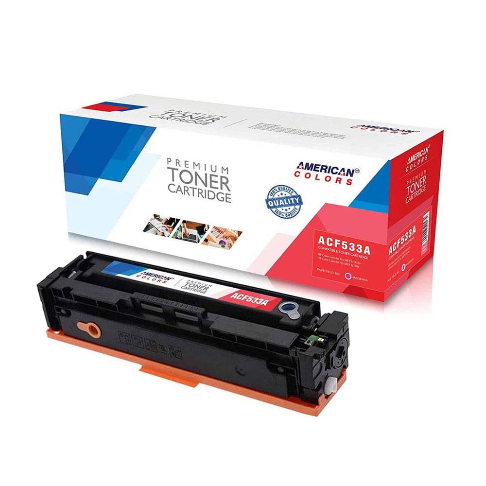 HP 205A Magenta Compatible LaserJet Toner Cartridge (American Colors ACF533A)
