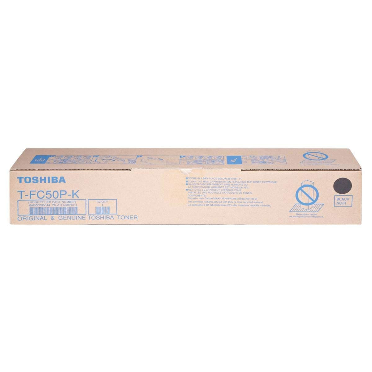 Toshiba T-FC50P-K Black Original Toner Cartridge