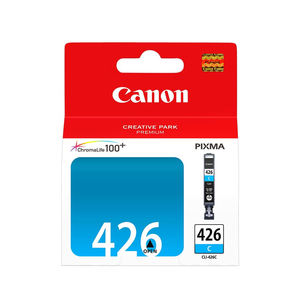 Canon CLI 426 C Cyan Original Ink Cartridge, 4557B001