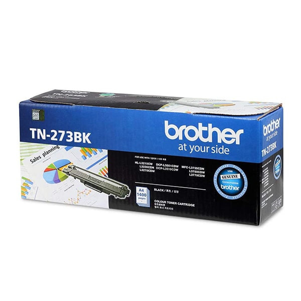 Brother TN 273 Black Original Toner Cartridge, TN-273BK