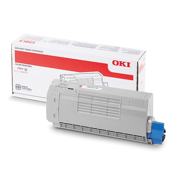OKI C712 Printer Magenta Original Toner Cartridge, 46507614