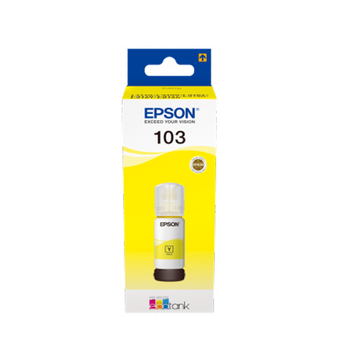 Epson 103 Yellow EcoTank Original Ink Bottle (T00S44A)