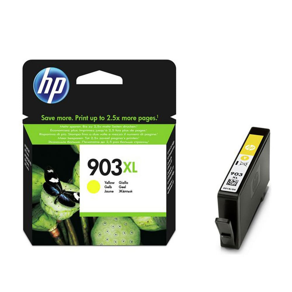 HP 903XL High Yield Yellow Original Ink Cartridge, T6M11AE
