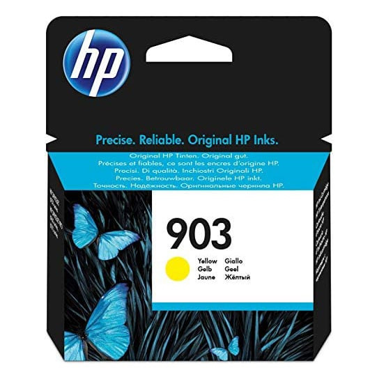 HP 903 Yellow Original Ink Cartridge, T6L95AE