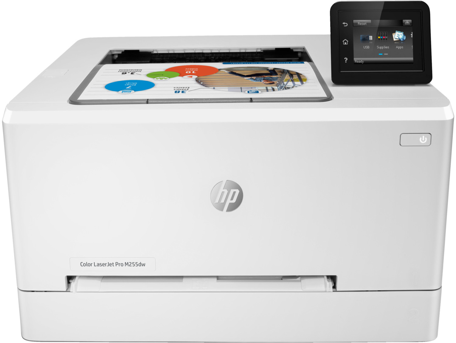 HP Color LaserJet Pro M255dw Wireless Printer, 7KW64A