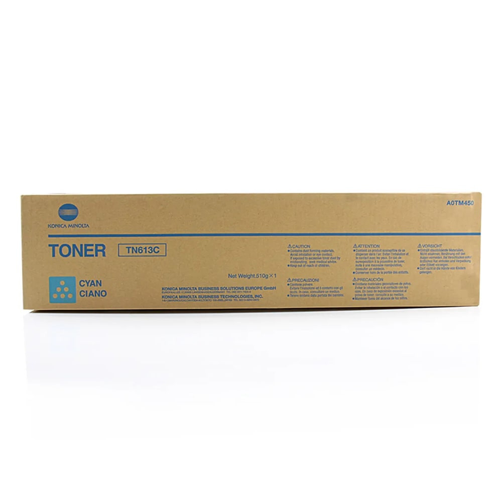 Compatible Konica Minolta TN613C Cyan Toner Cartridge