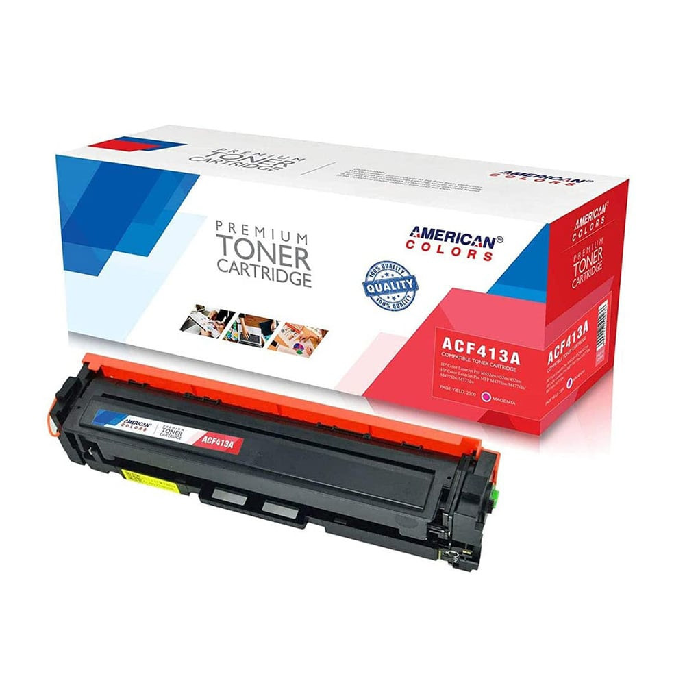 HP 410A Magenta Compatible LaserJet Toner Cartridge, CF413A