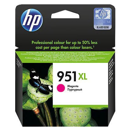 HP 951XL High Yield Magenta Original Ink Cartridge, CN047AE