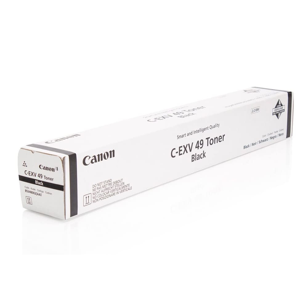 Canon C-EXV 49 Black Original Toner Cartridge, 8524B002