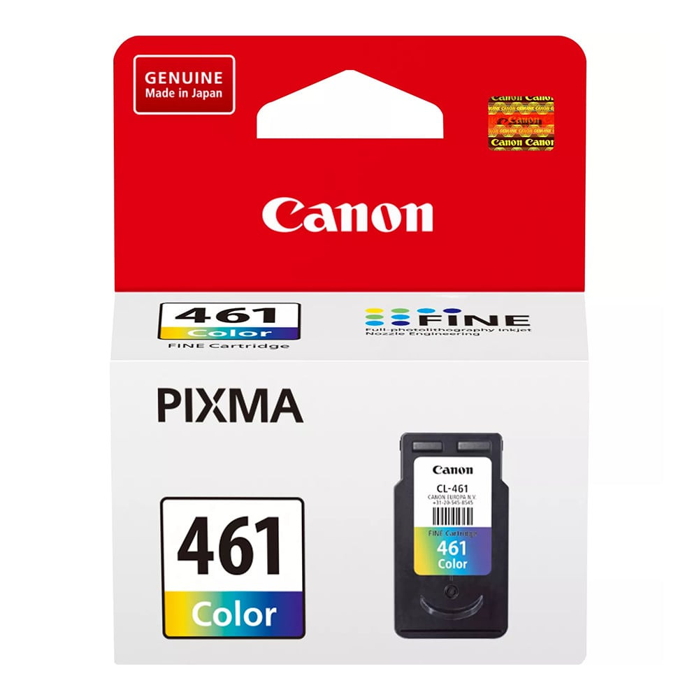 Canon Pixma CL-461 Tri-Color Original Ink Cartridge, 3729C001