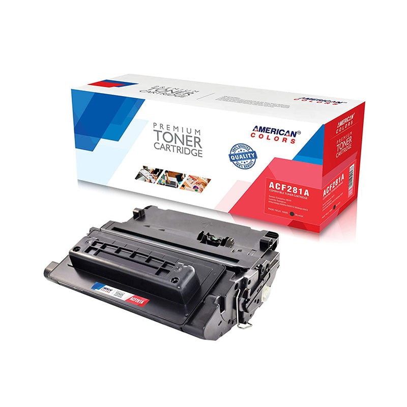 HP 81A Black Compatible LaserJet Toner Cartridge, CF281A